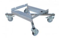 Table funéraire réfrigérée 60cm, pieds escamotables – Image 2