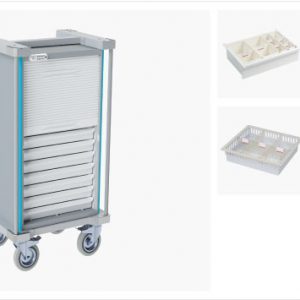 Chariot de transfert médicaments Neop 600 x 400