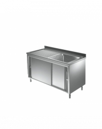 Unité de lavage des corps avec rangements